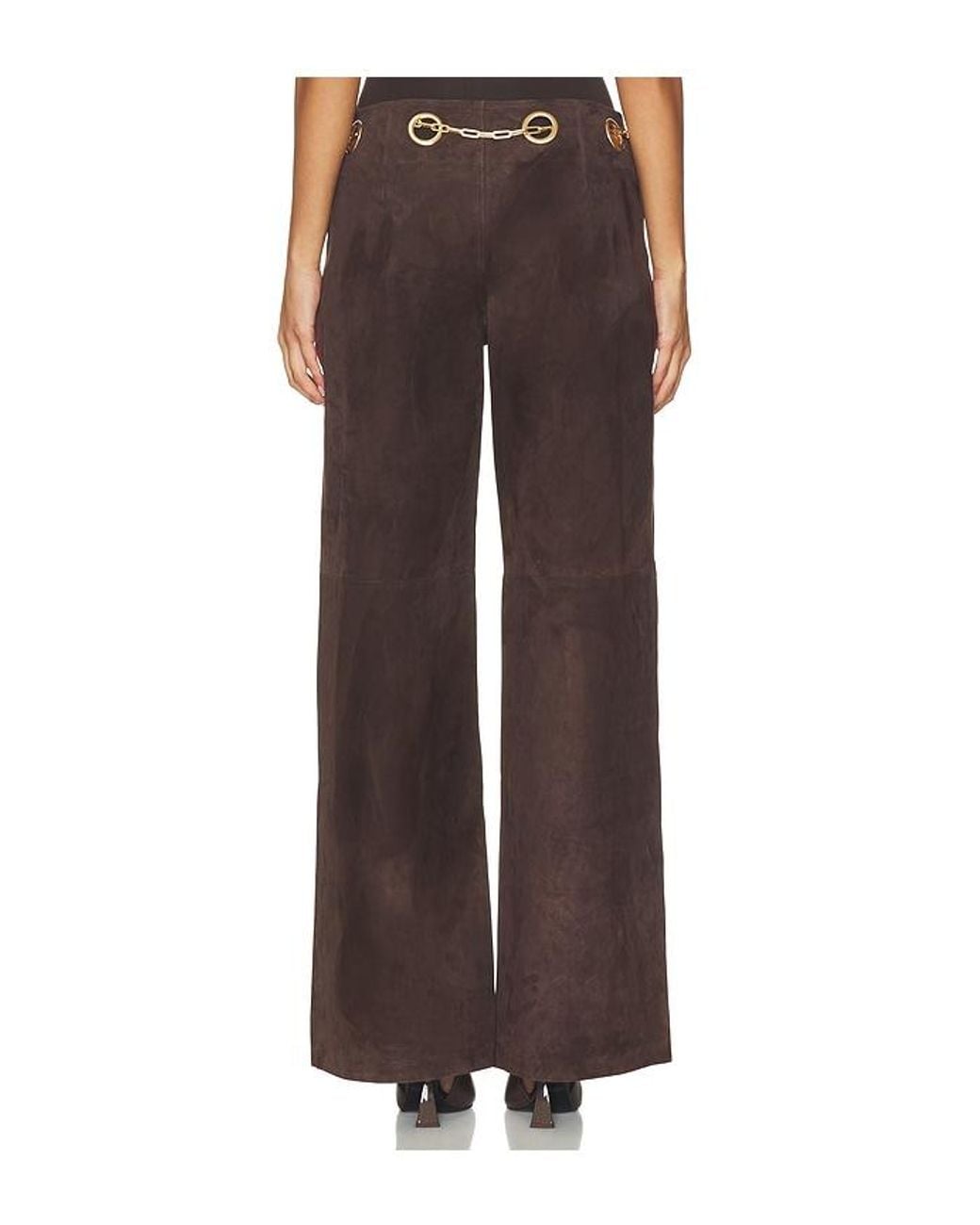 Cult Gaia Brown Sydney Pant