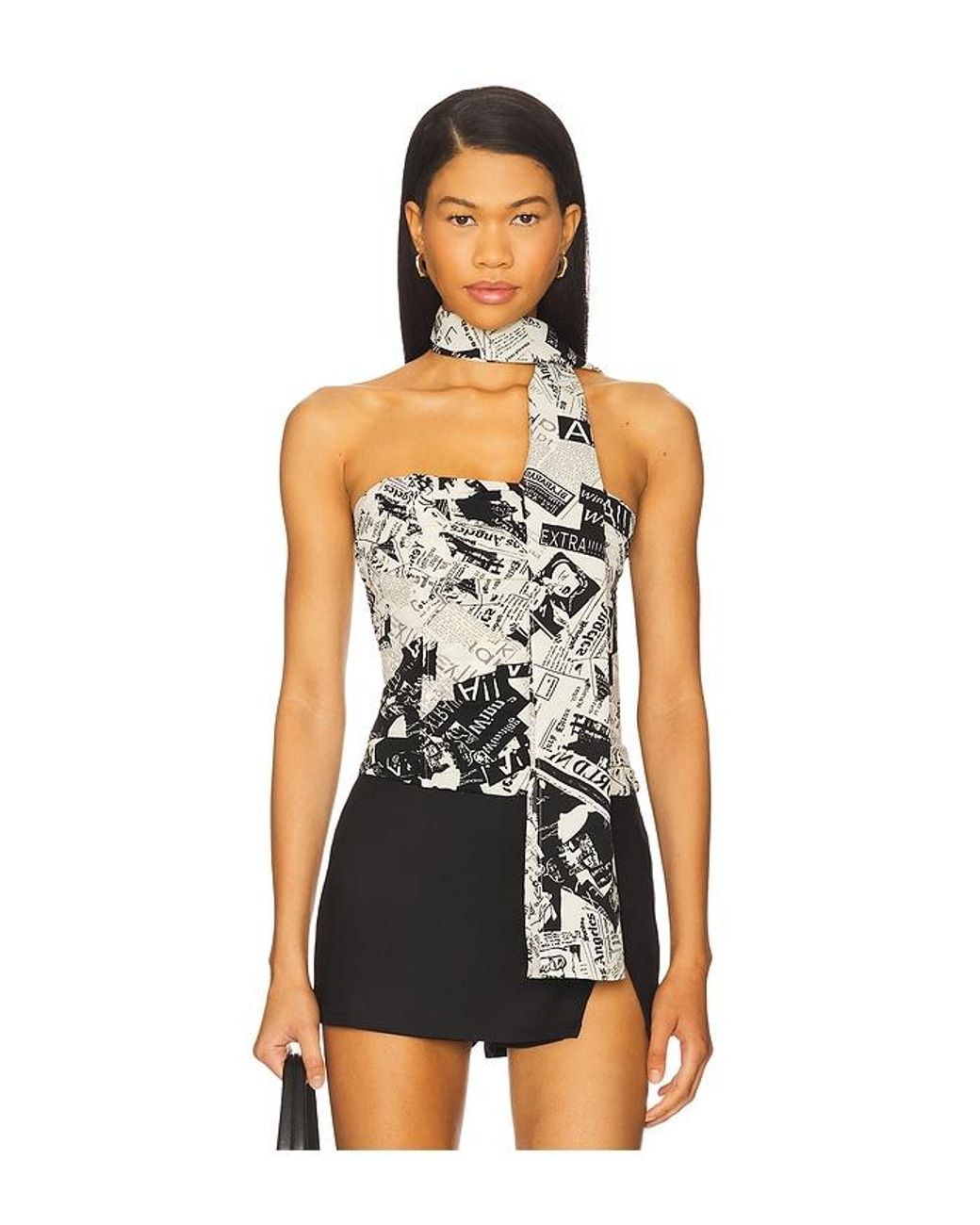 Lioness Island Bodice Top in Black | Lyst