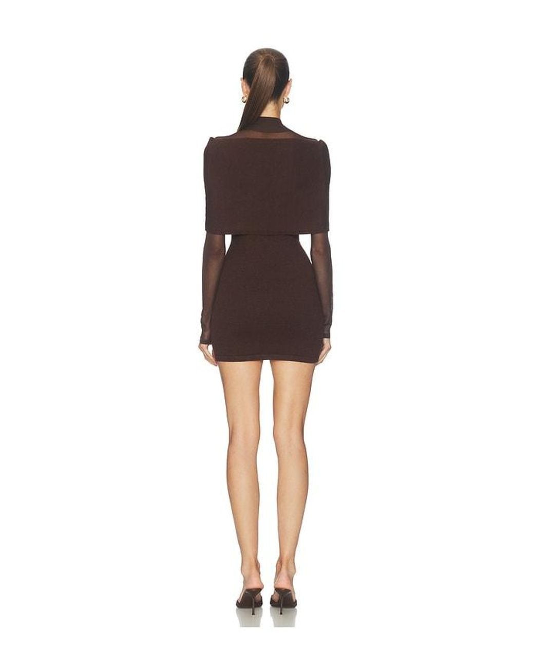 SER.O.YA Brown Raegan Dress