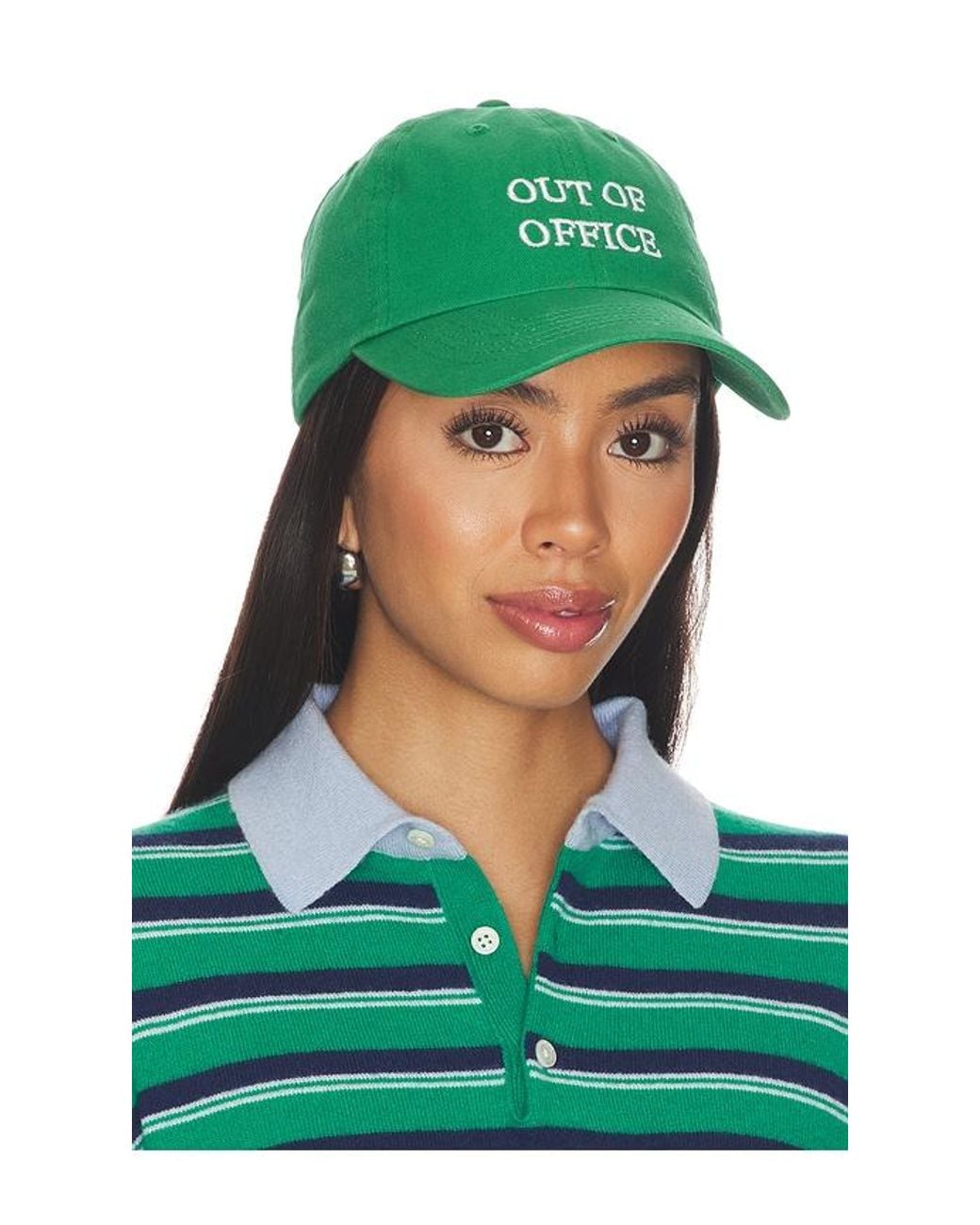 DEPARTURE Green Out Of Office Cap