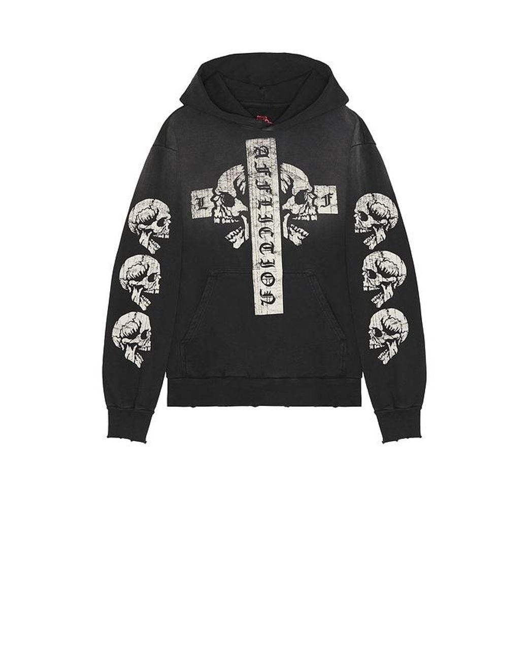 Affliction Black Free Mind Po Hoodie for men