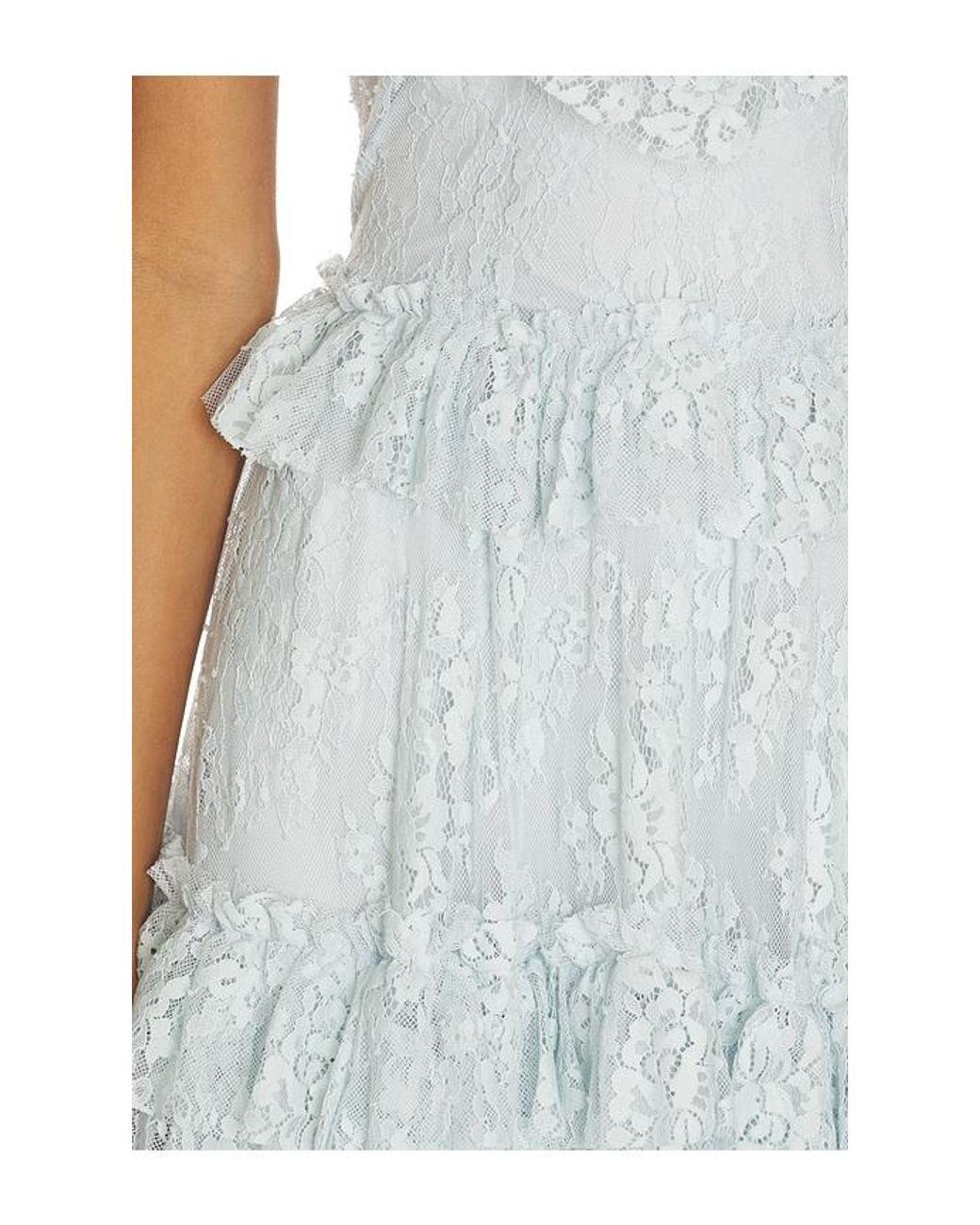 Sea White Sharleen Lace Vneck Dress
