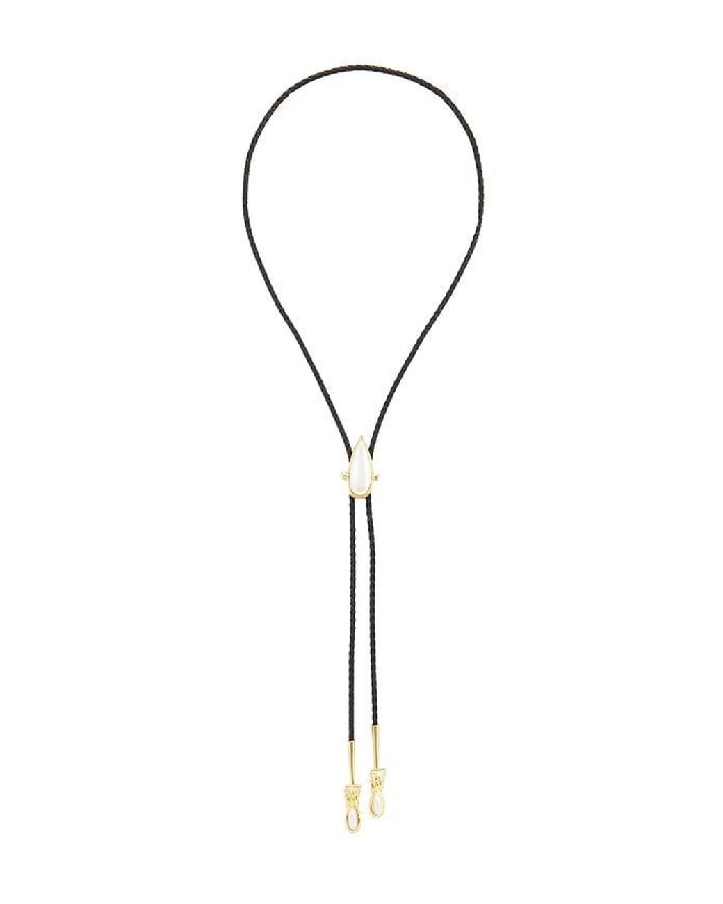 petit moments Black Madea Bolo Necklace