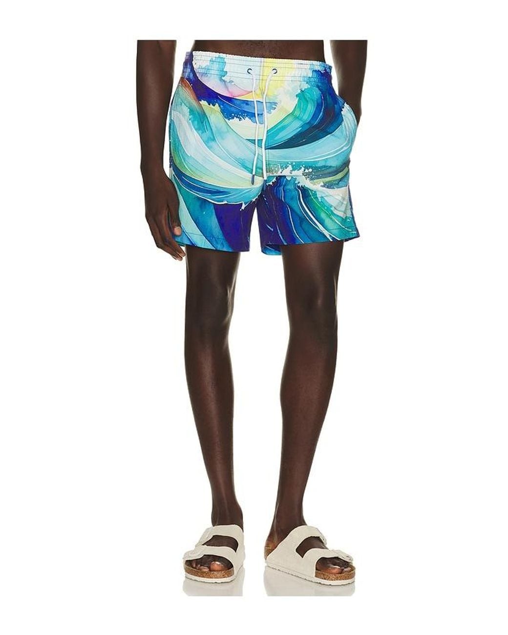 Trunks Surf & Swim Blue Sano 6.5 Swim Short for men