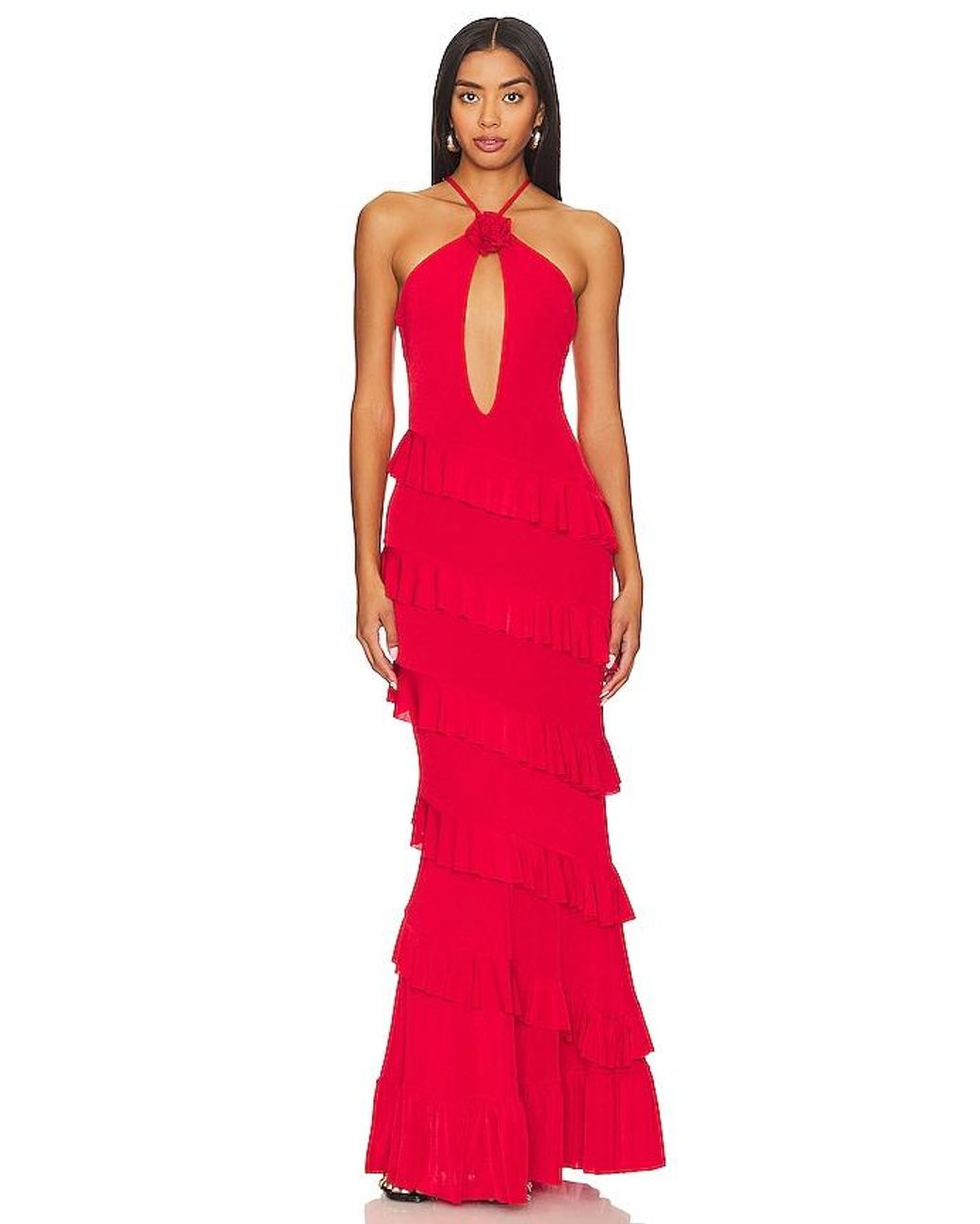 Nbd red cheap dress