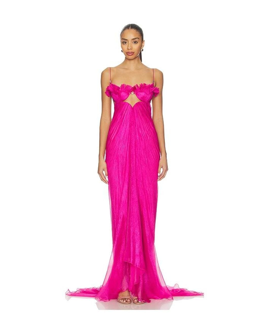 Maria Lucia Hohan Pink Lupita Dress