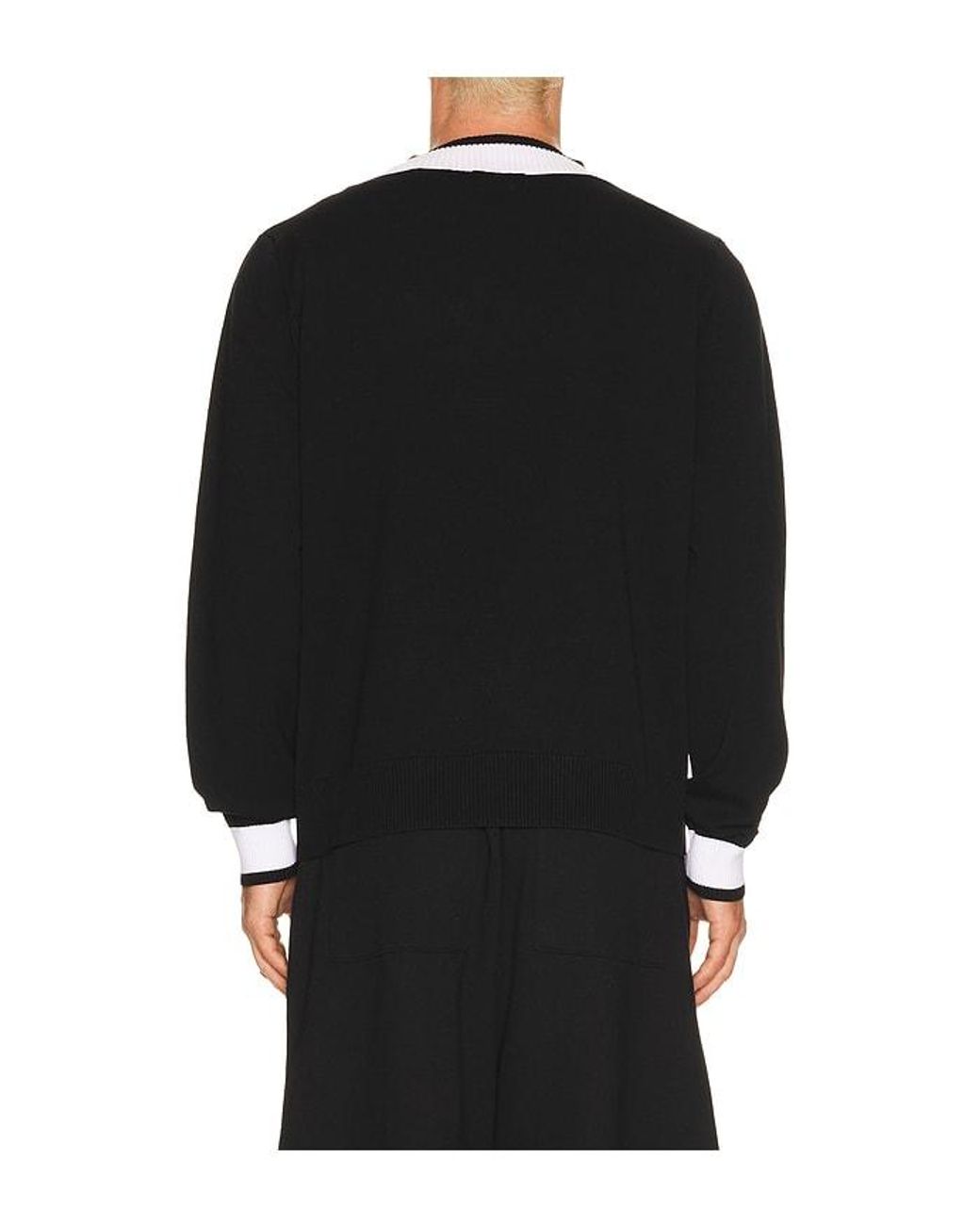 J.Lindeberg Black 30Y Nikolas Knit Sweater for men