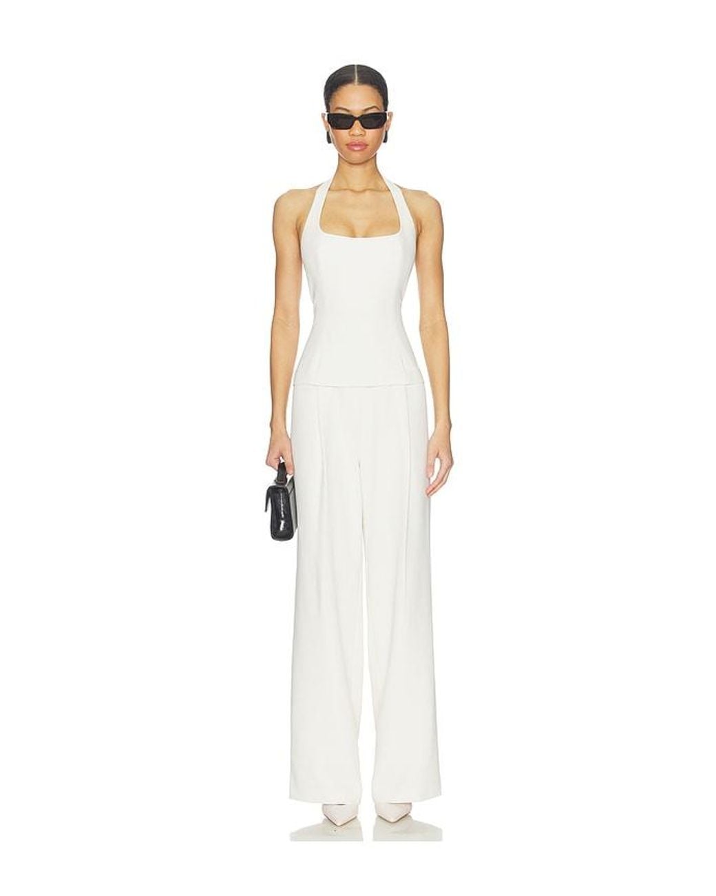 Lovers + Friends White Juliette Jumpsuit