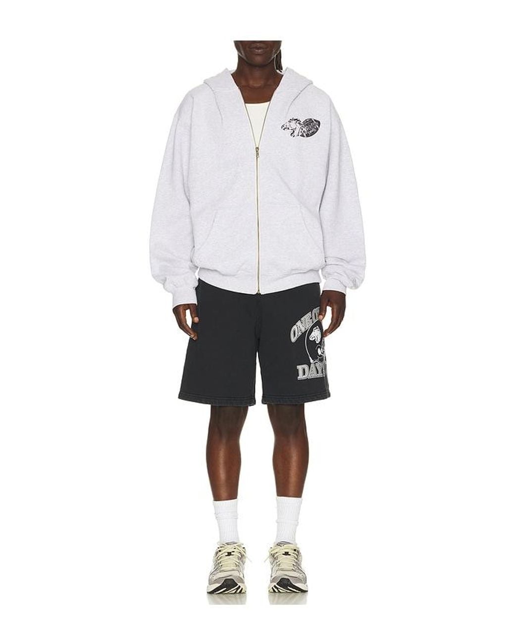 One Of These Days Black Days Usa Sweatshort for men