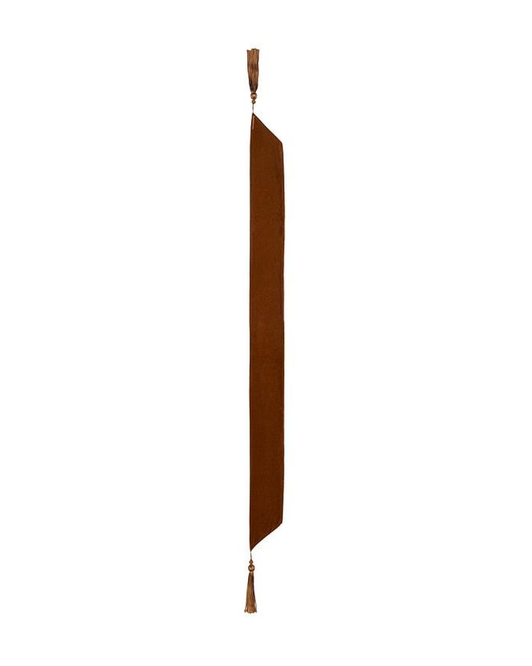 Zimmermann Brown Velvet Neck Scarf