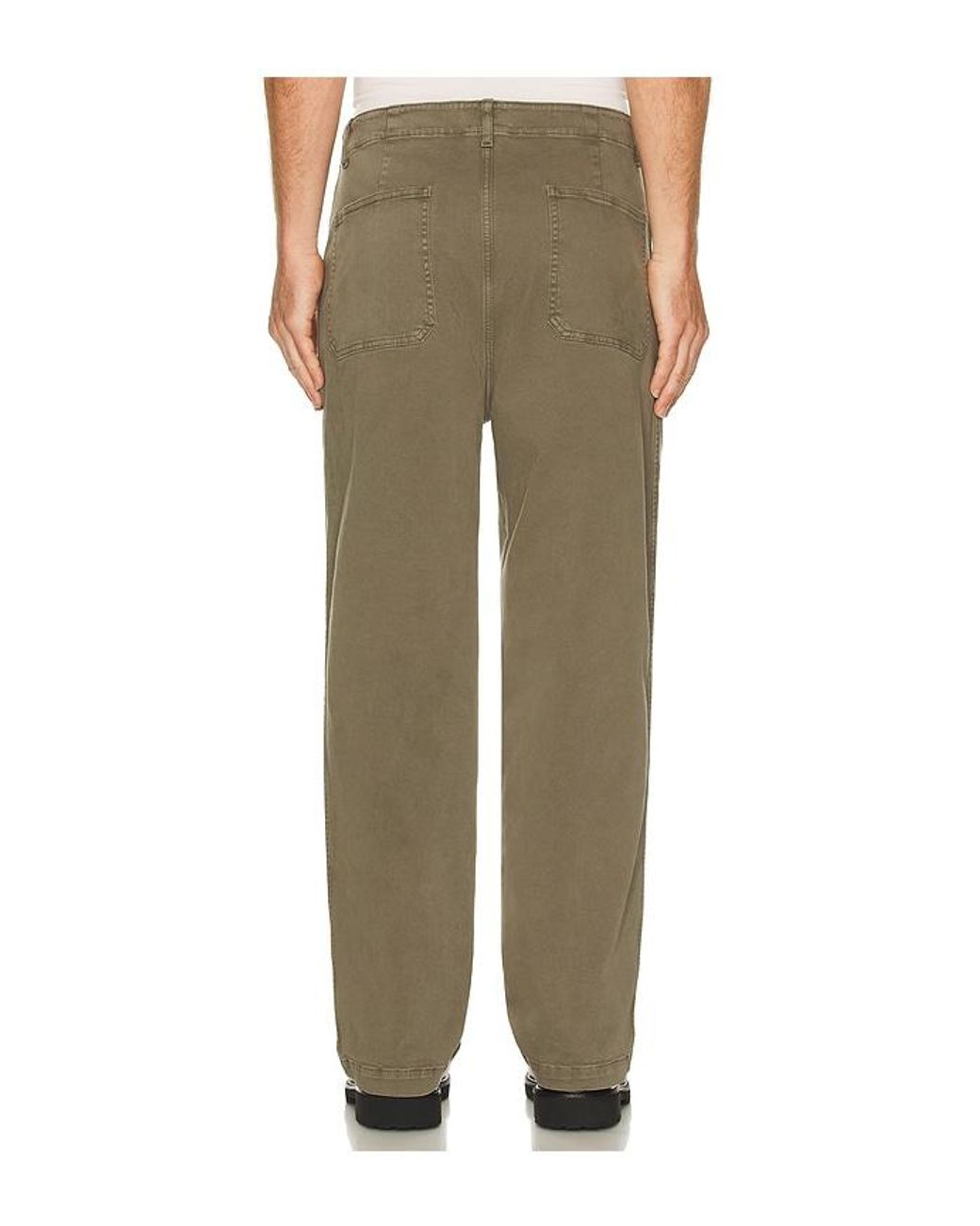 FRAME Green Cotton Chino Pants for men