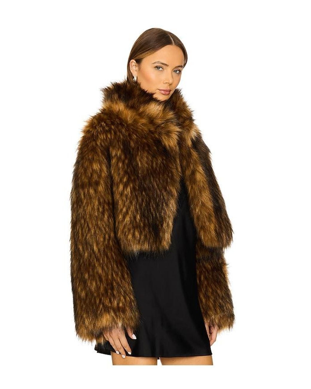 Adrienne Landau Black Teddy Bomber Jacket