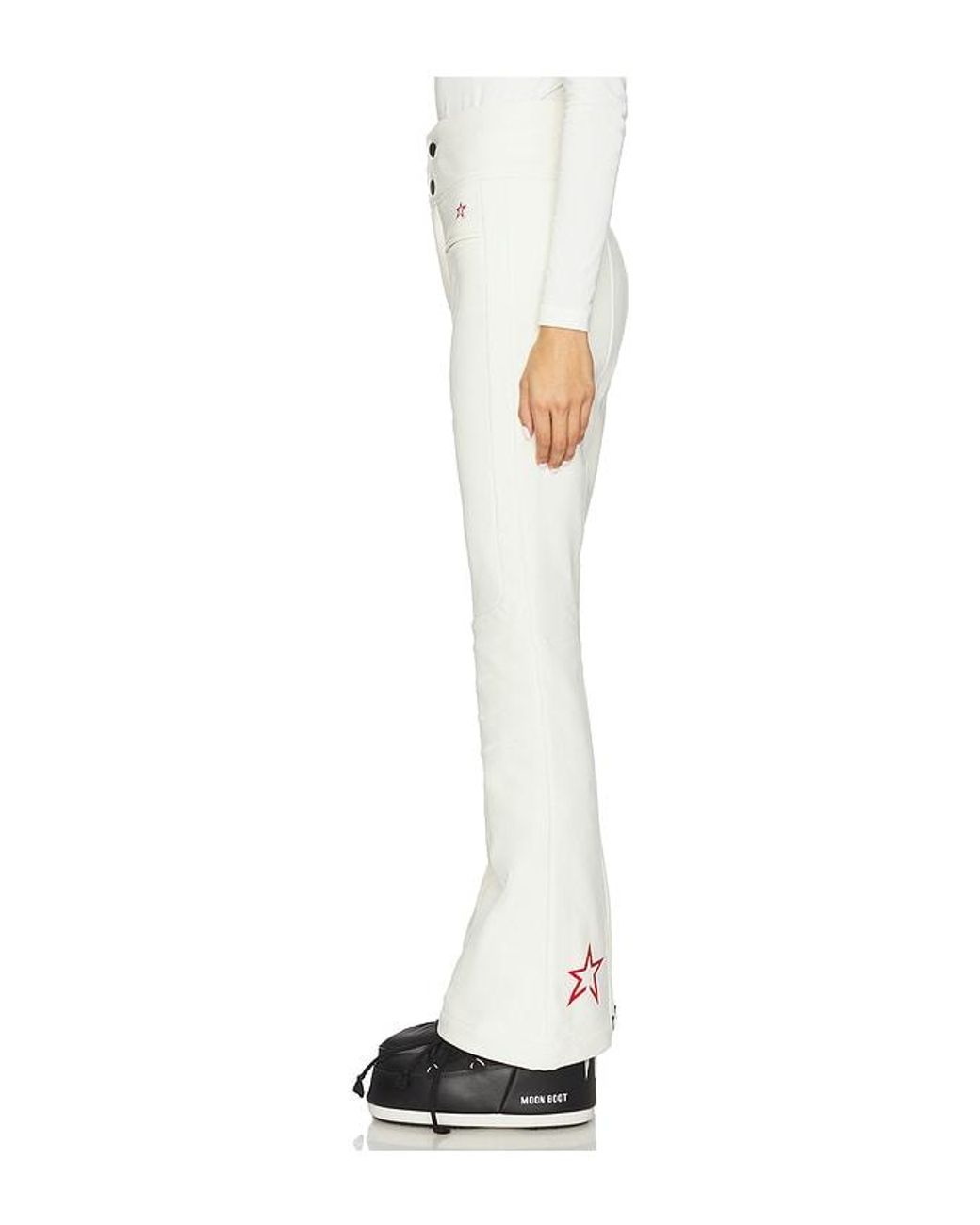 Perfect Moment White Aurora High Waisted Ski Pant