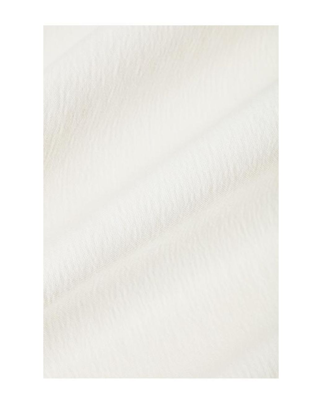 HAELO White Cinch Back Shirt