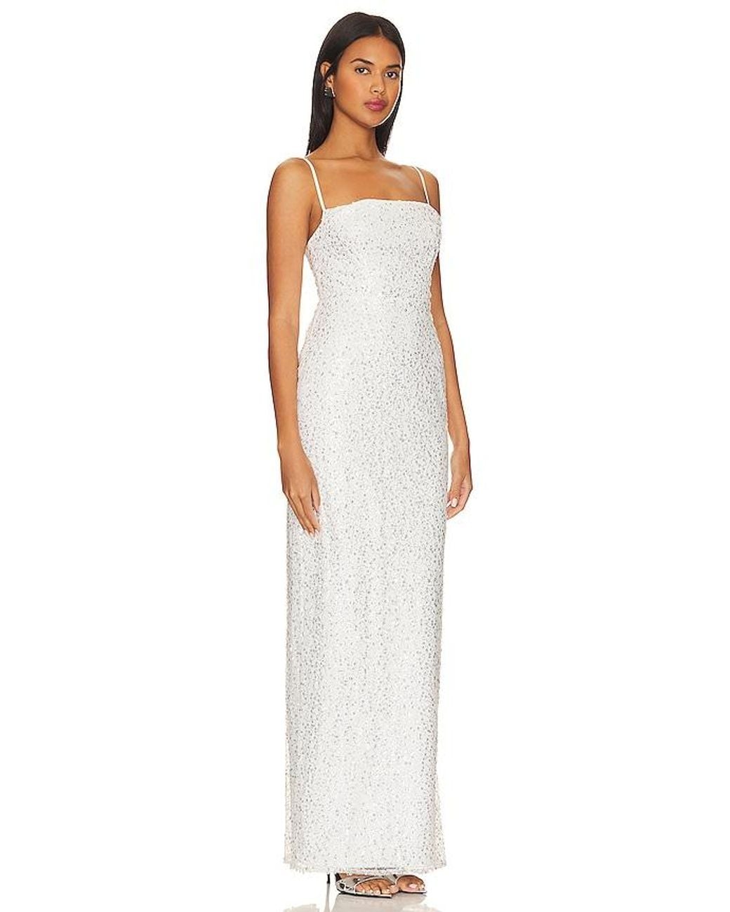 MAJORELLE White Galleria Gown