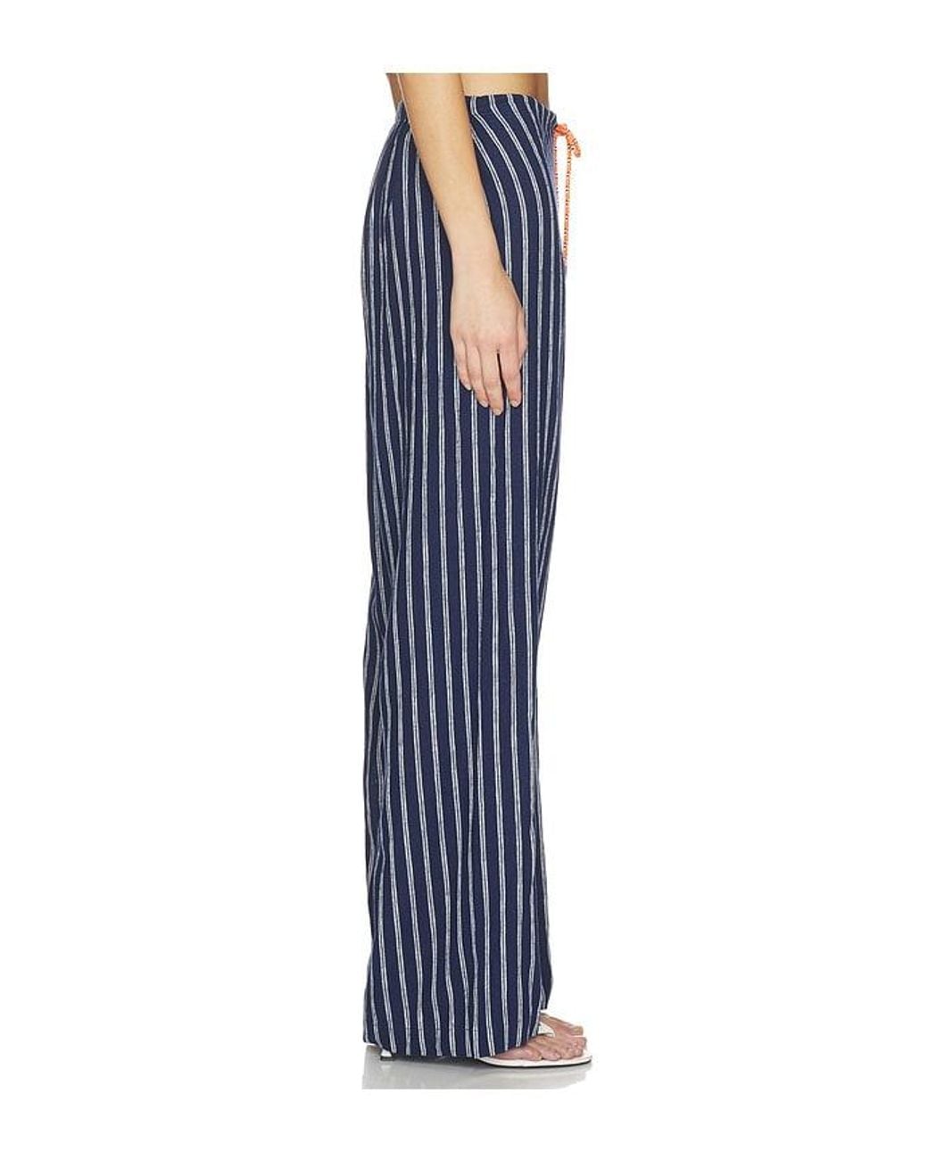 The Upside Blue Belize Charli Drawstring Pant