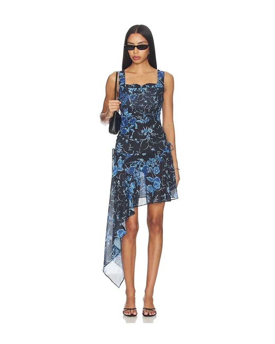 Miaou Blue Imogene Dress
