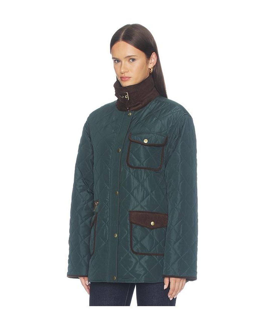 SER.O.YA Blue Liana Coat
