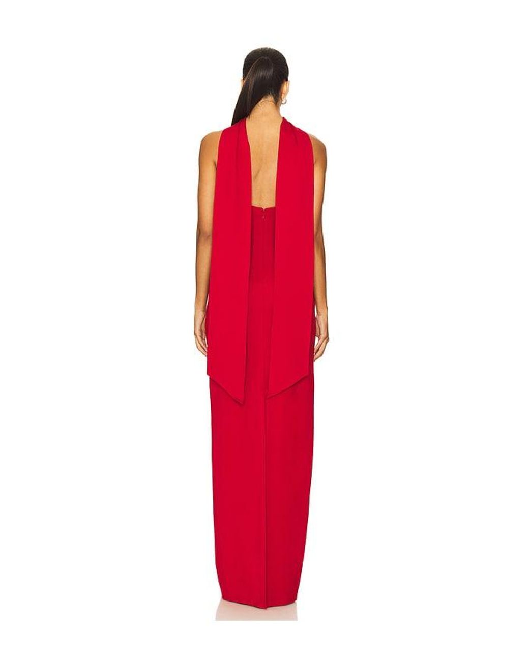 Lovers + Friends Red Caroline Gown