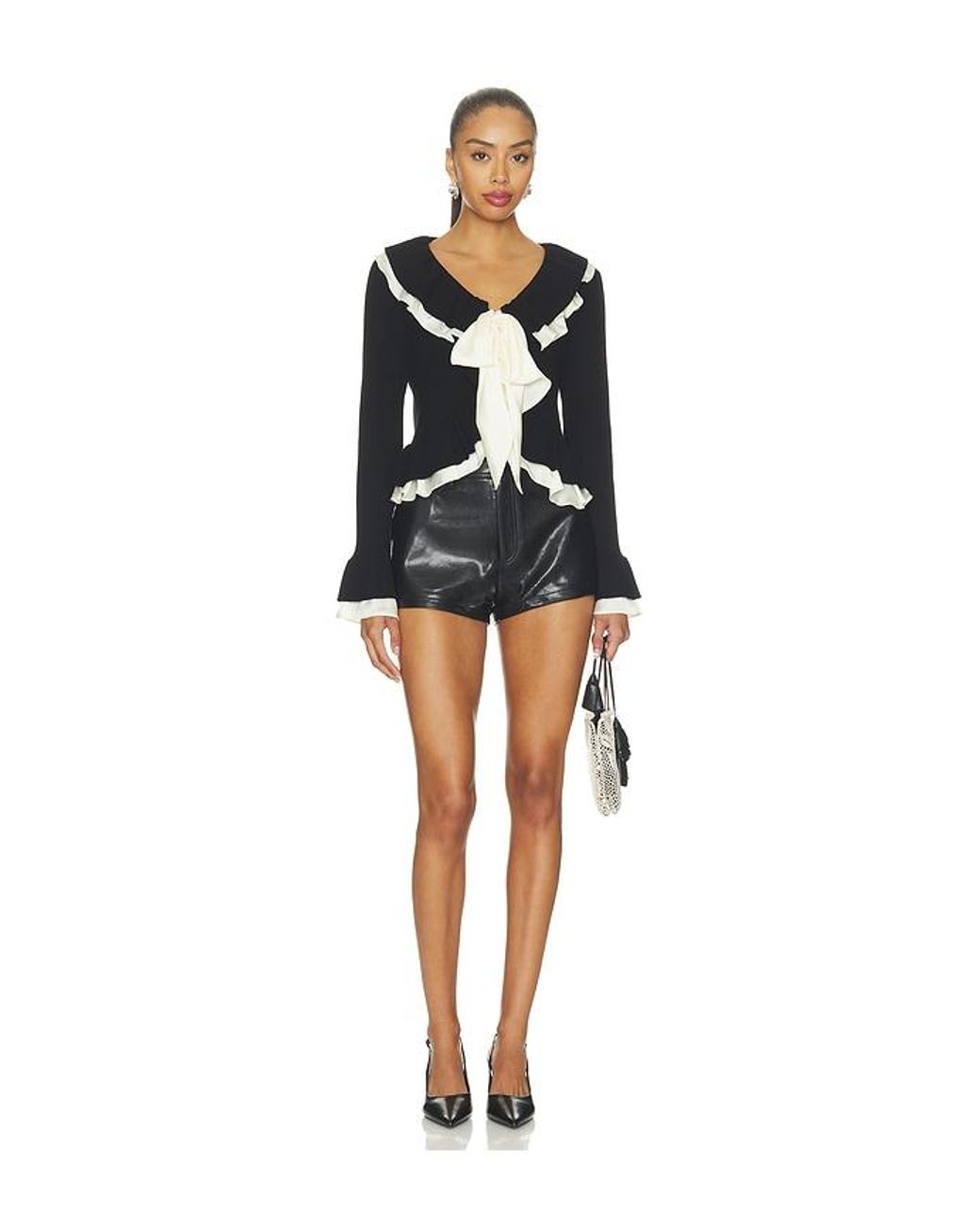 Cinq À Sept Black Melinda Cardigan