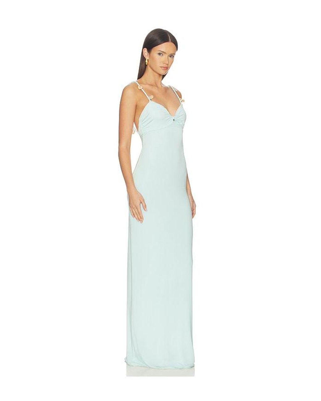 Lovers + Friends White Kirra Gown