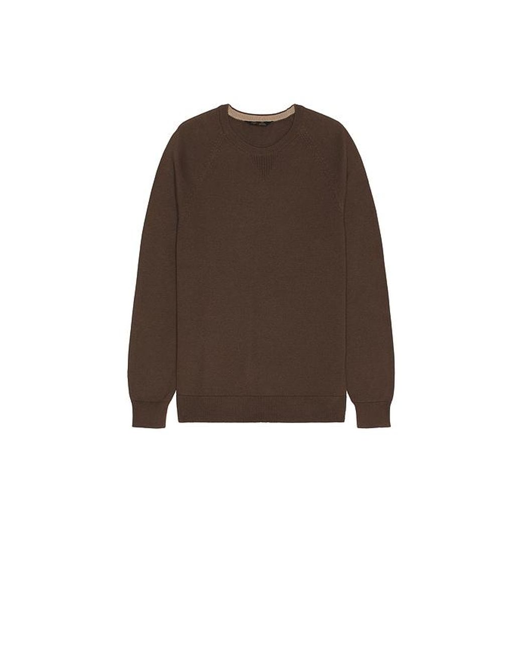 Rhone Brown Dubliner Crewneck Sweater for men
