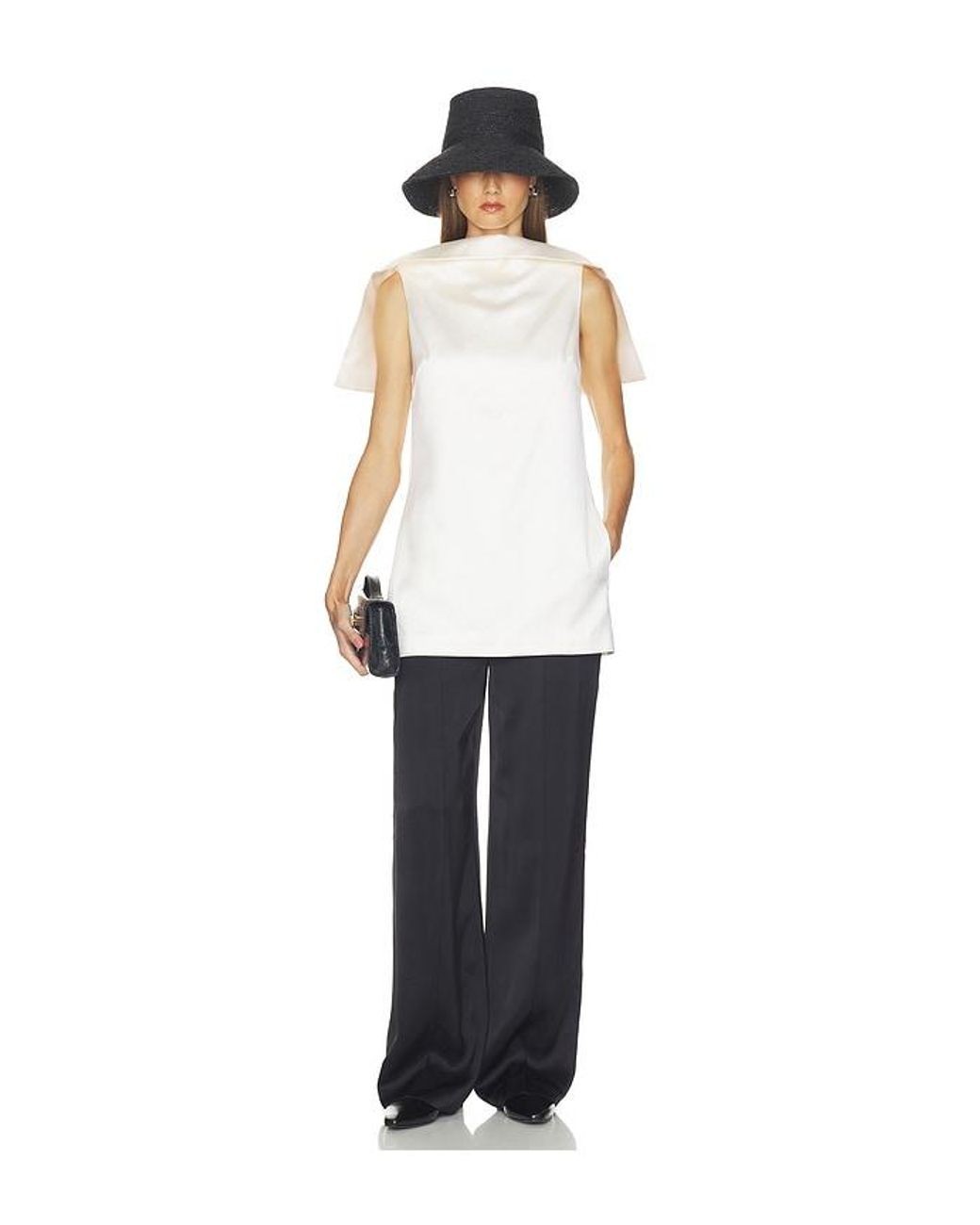 Helsa White Folio Tunic