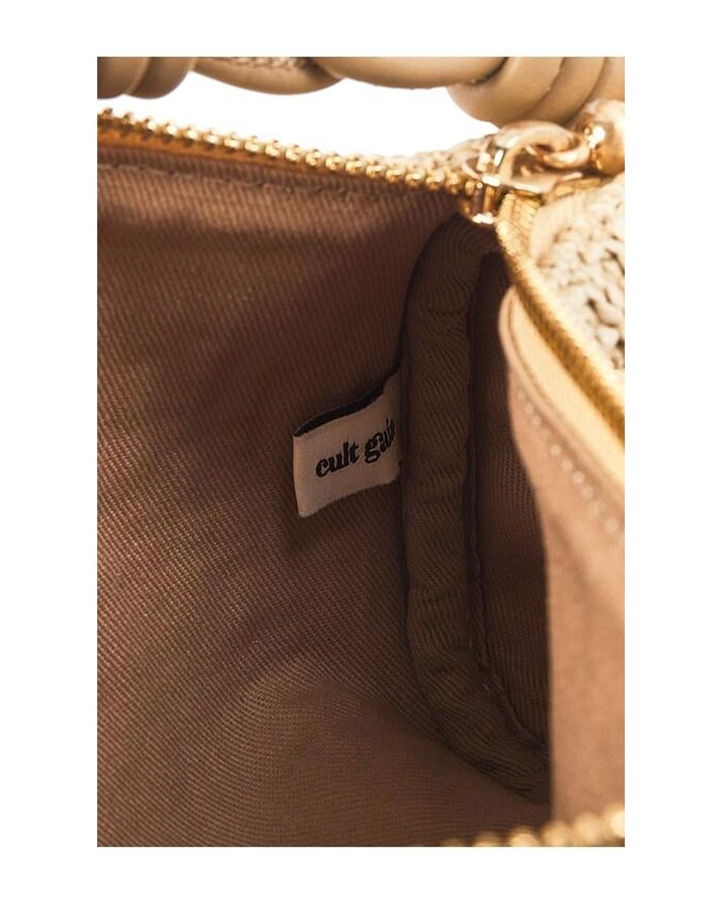 Cult Gaia Natural Zozina Shoulder Bag
