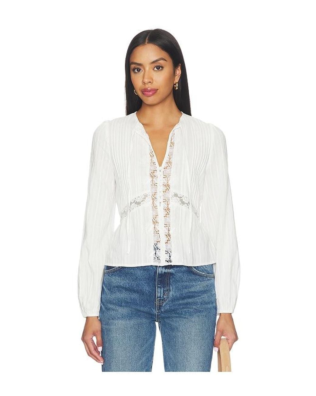 Heartloom White Freda Top