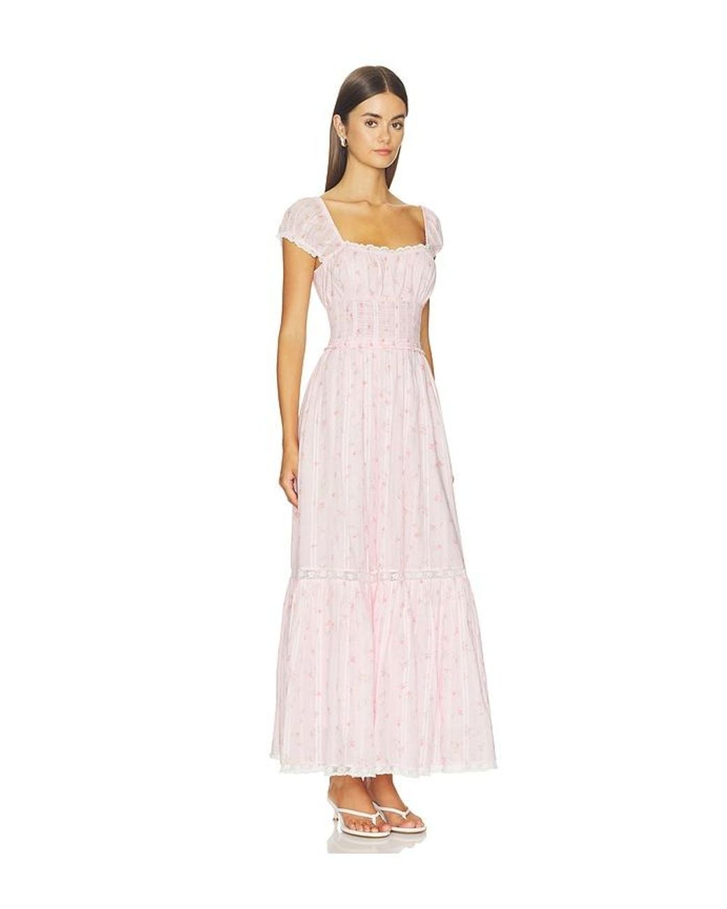 LoveShackFancy White Lyssara Dress