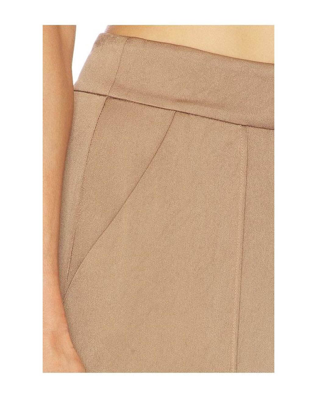 Jonathan Simkhai Natural Kyra Classic Wovens Wide Leg Pant