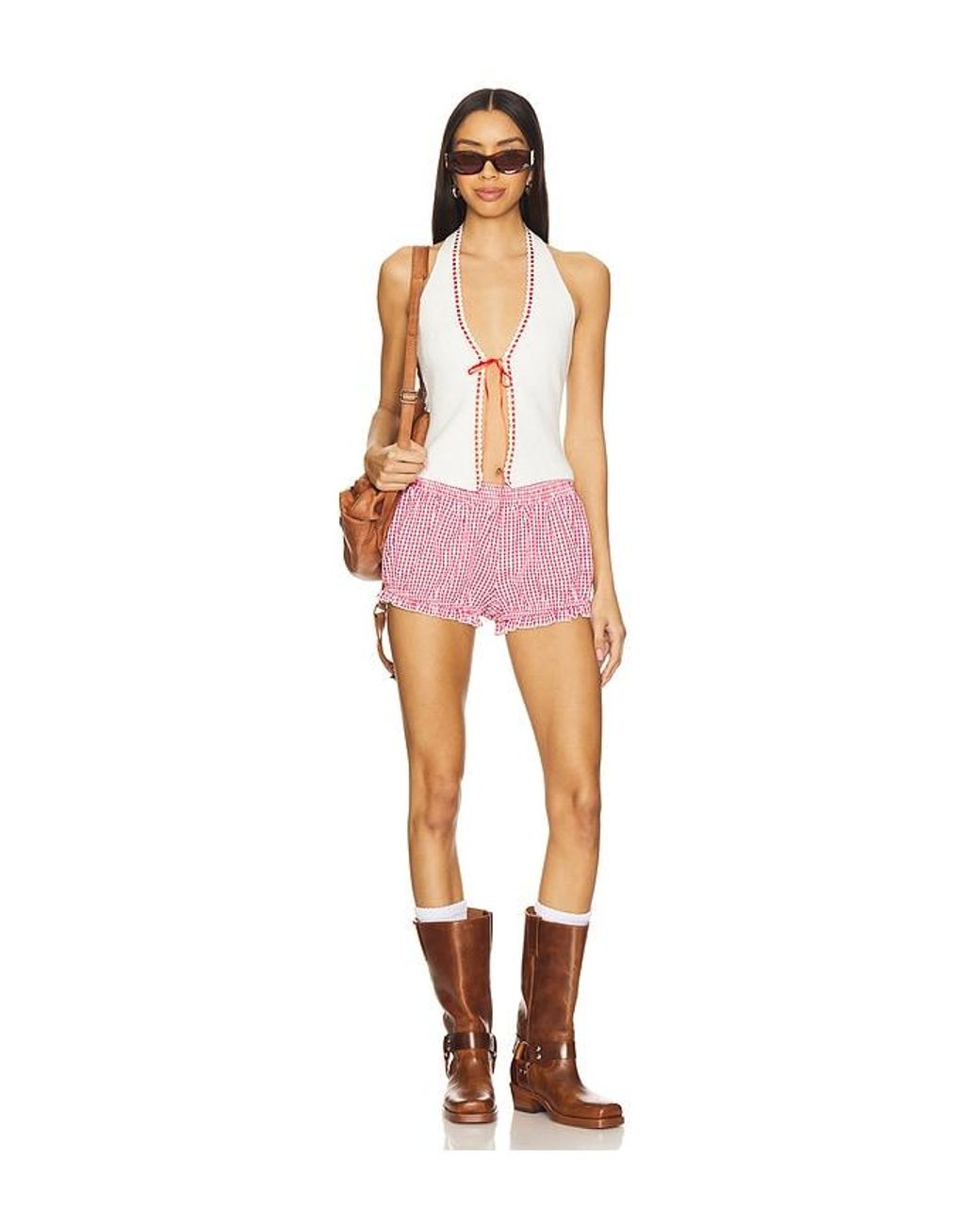 MORE TO COME Pink Halley Bloomer Short