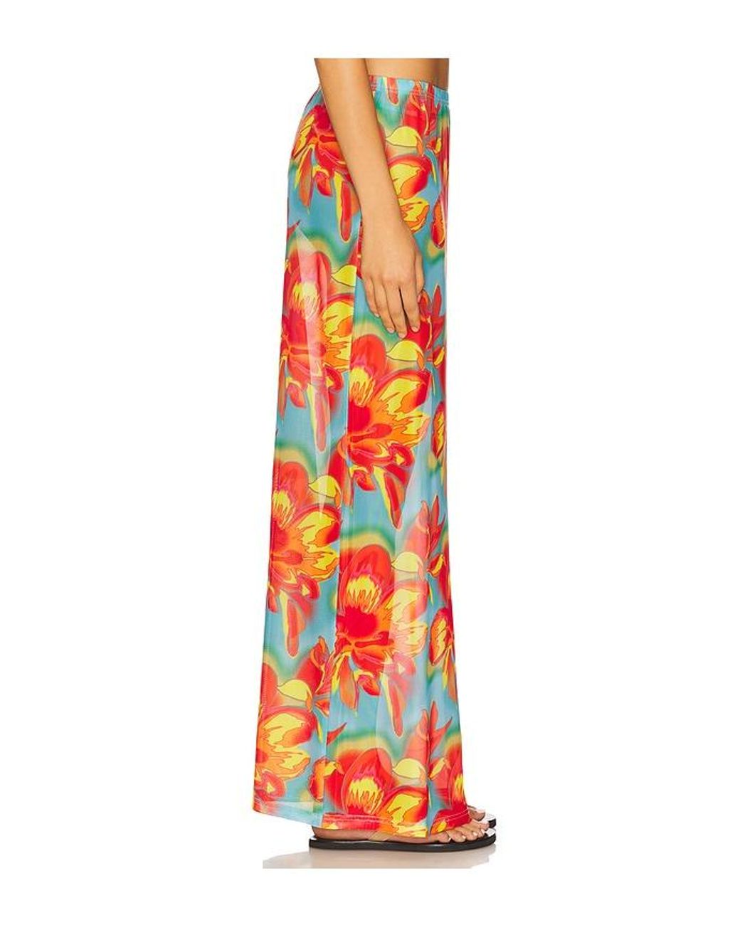 Runaway the Label Red Miami Maxi Skirt