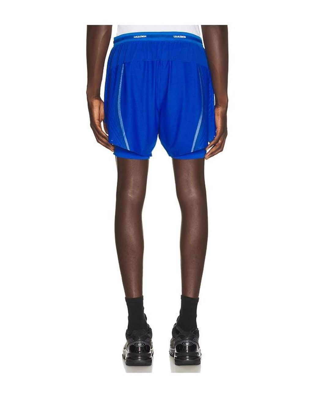 lululemon athletica Blue Fast And Free Airflow Running Short 6 for men