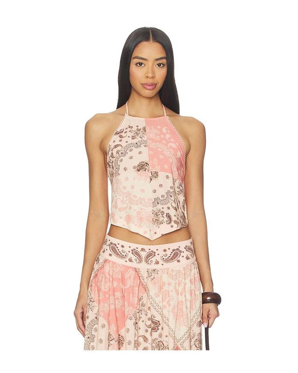 Agua Bendita Natural X Revolve X Revolve Vall Crop Top