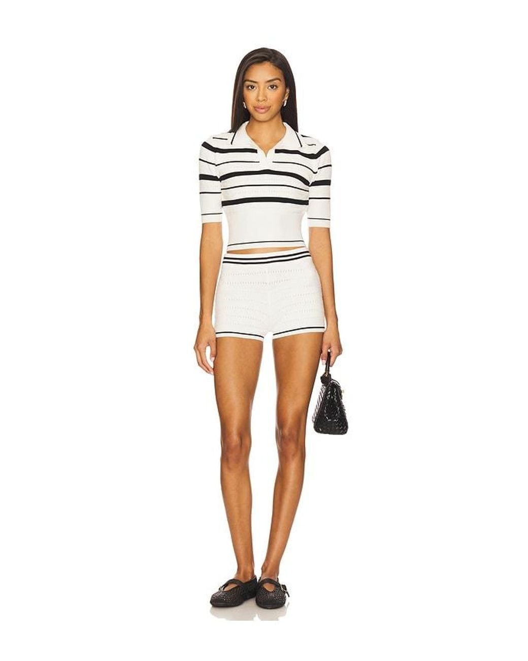 ALL THE WAYS White Jillian Short Set