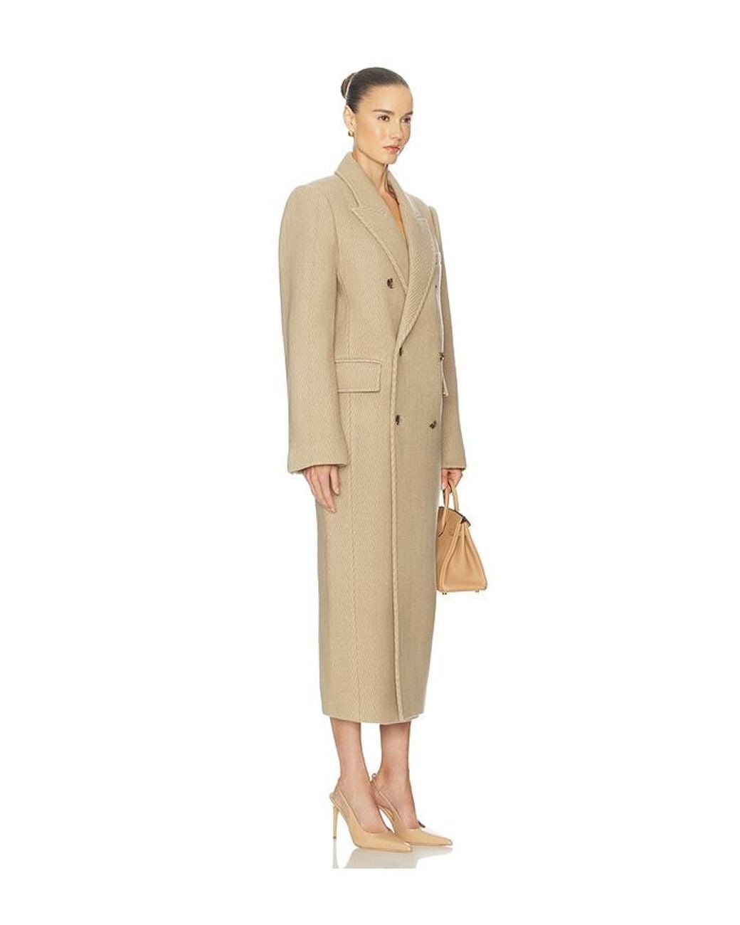 Helsa Natural Boyfriend Coat