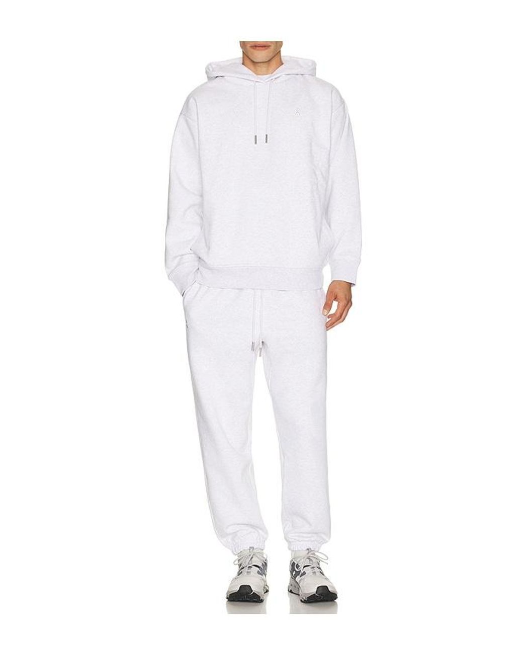 On Shoes White Club Collective Hoodie for men