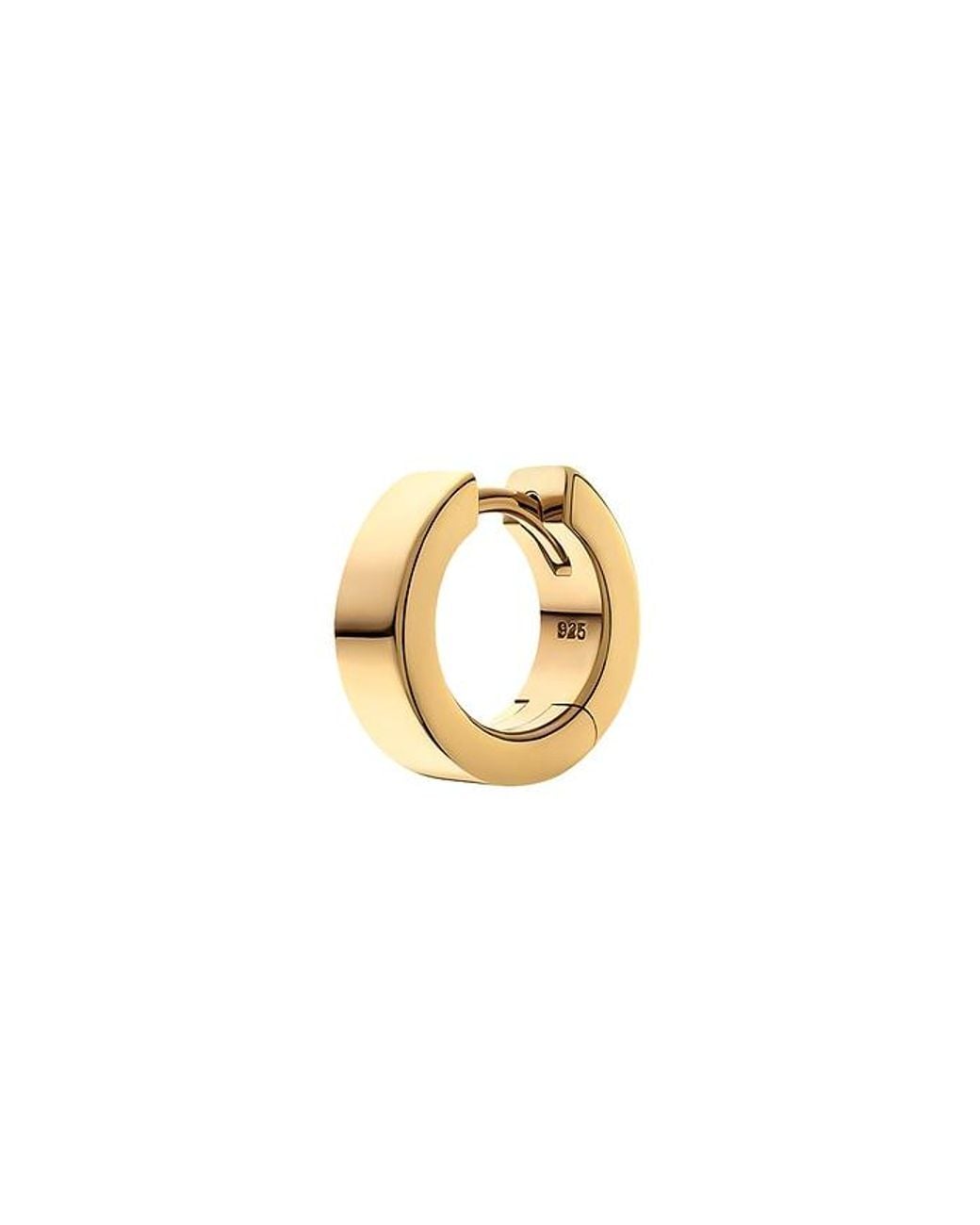Miansai Metallic 4mm Huggie Earring for men