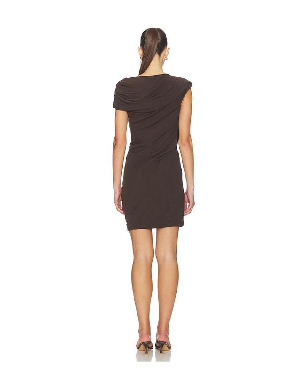 Entire studios Black Twist Mini Dress
