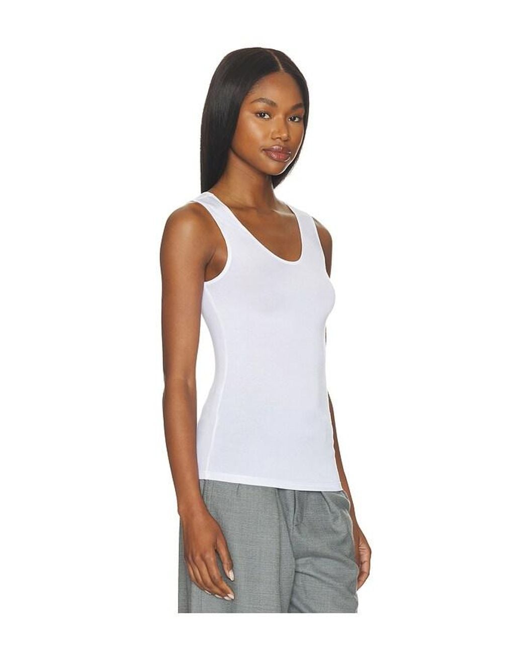 RENGGLI Multicolor Scoop Neck Tank Top