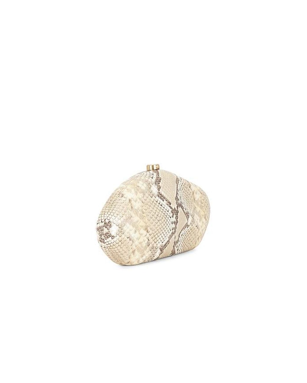 Cult Gaia White The Caldera Clutch