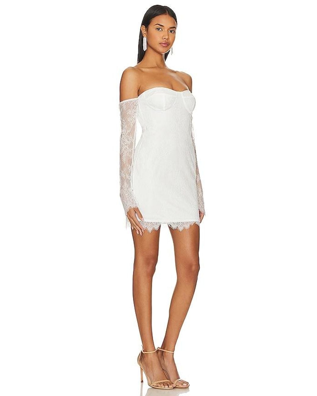 Katie May White Britt Dress
