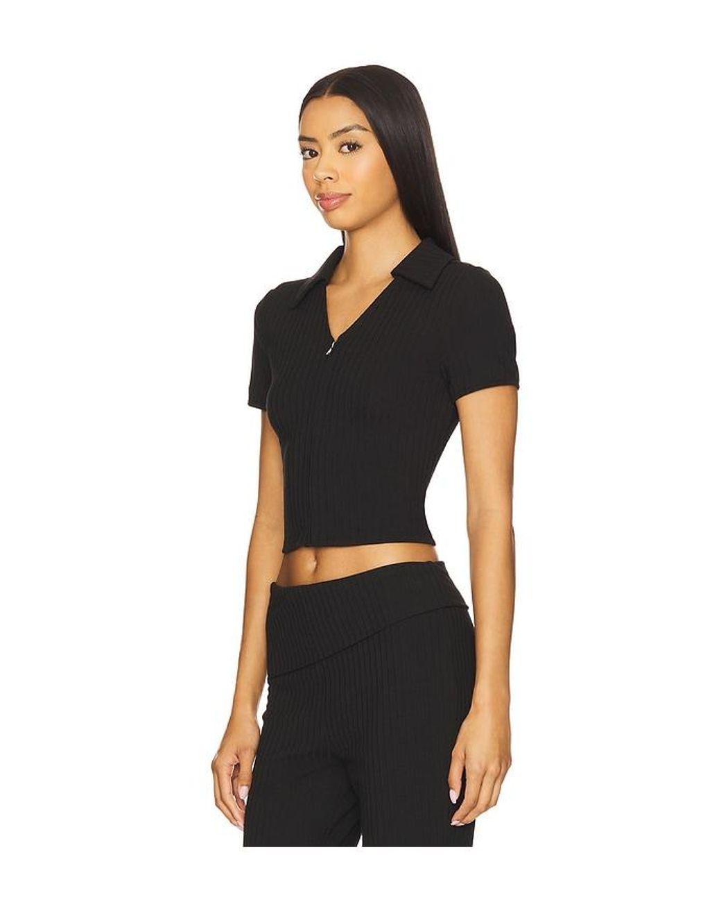 Lovers + Friends Black Zoey Top