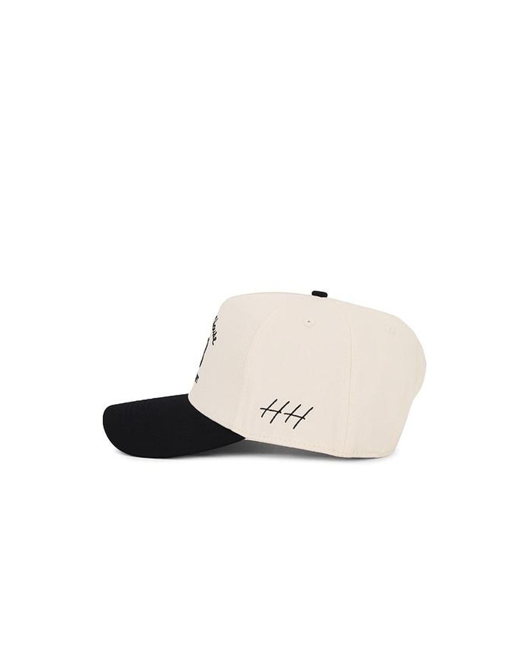 Huega House White Vintage Swan Hat for men