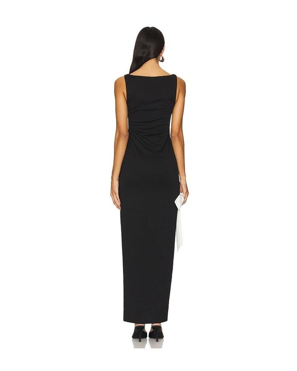 MORE TO COME Black Riona Maxi Dress