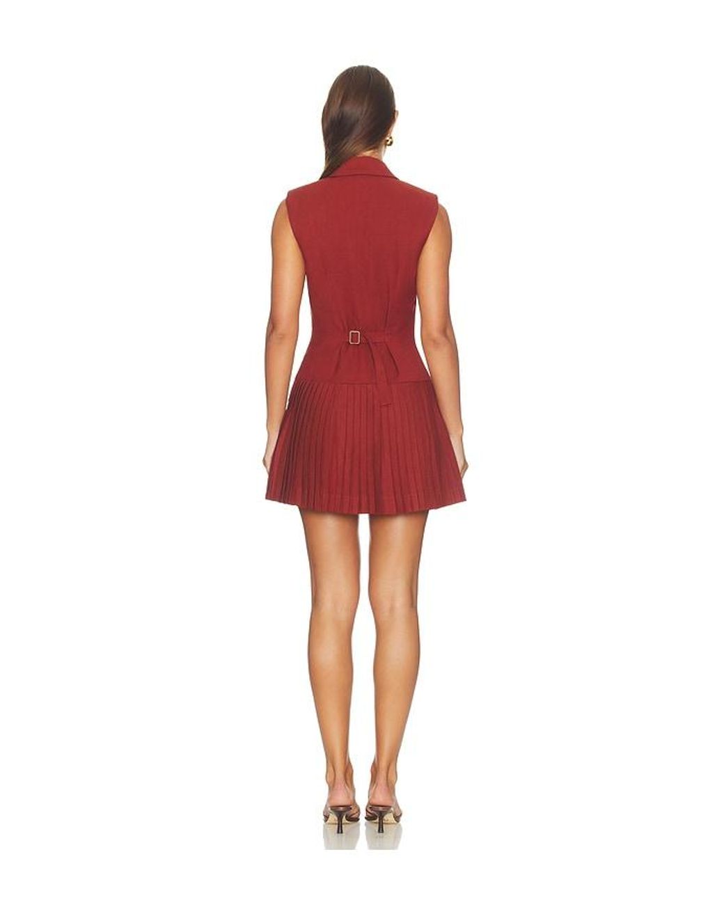 Astr Red Gianna Dress
