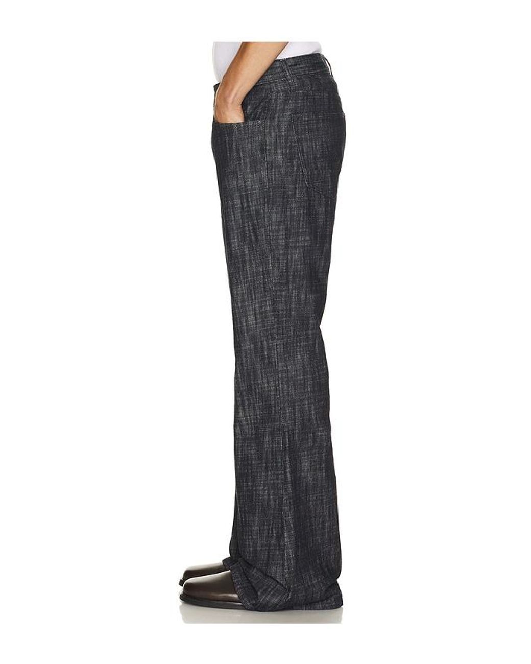 Hudson Black Hendrix Flare Jean for men
