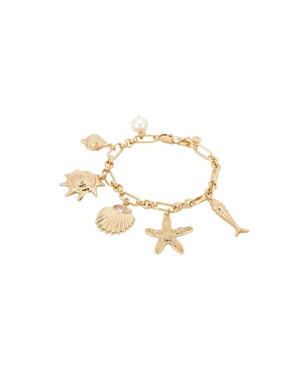 Ettika Metallic Oceanic Dreams Charm Bracelet