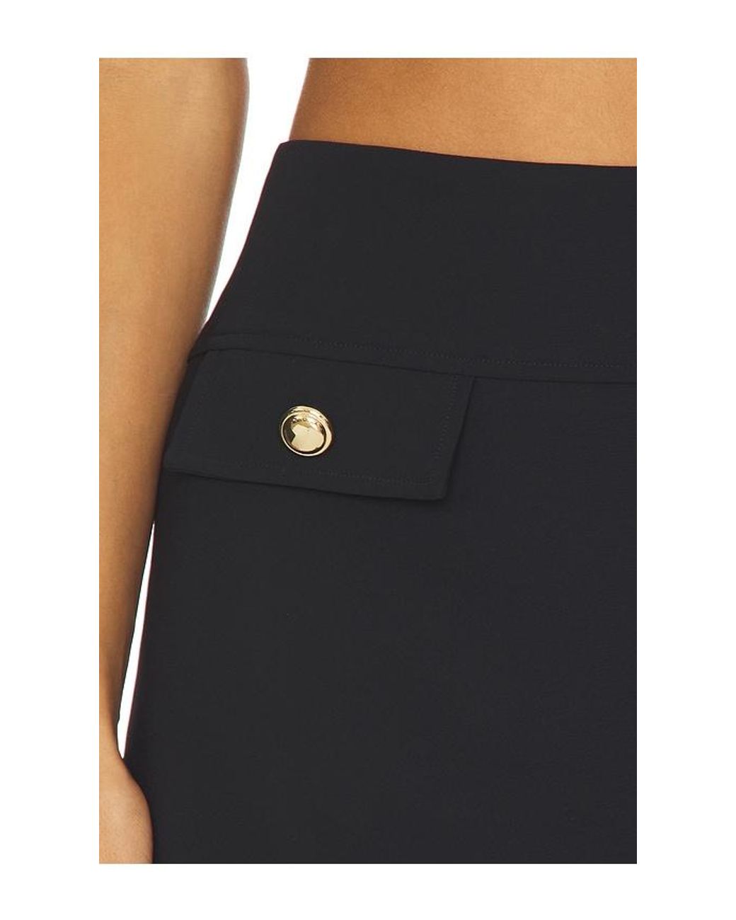 Amanda Uprichard Black Nina Skirt